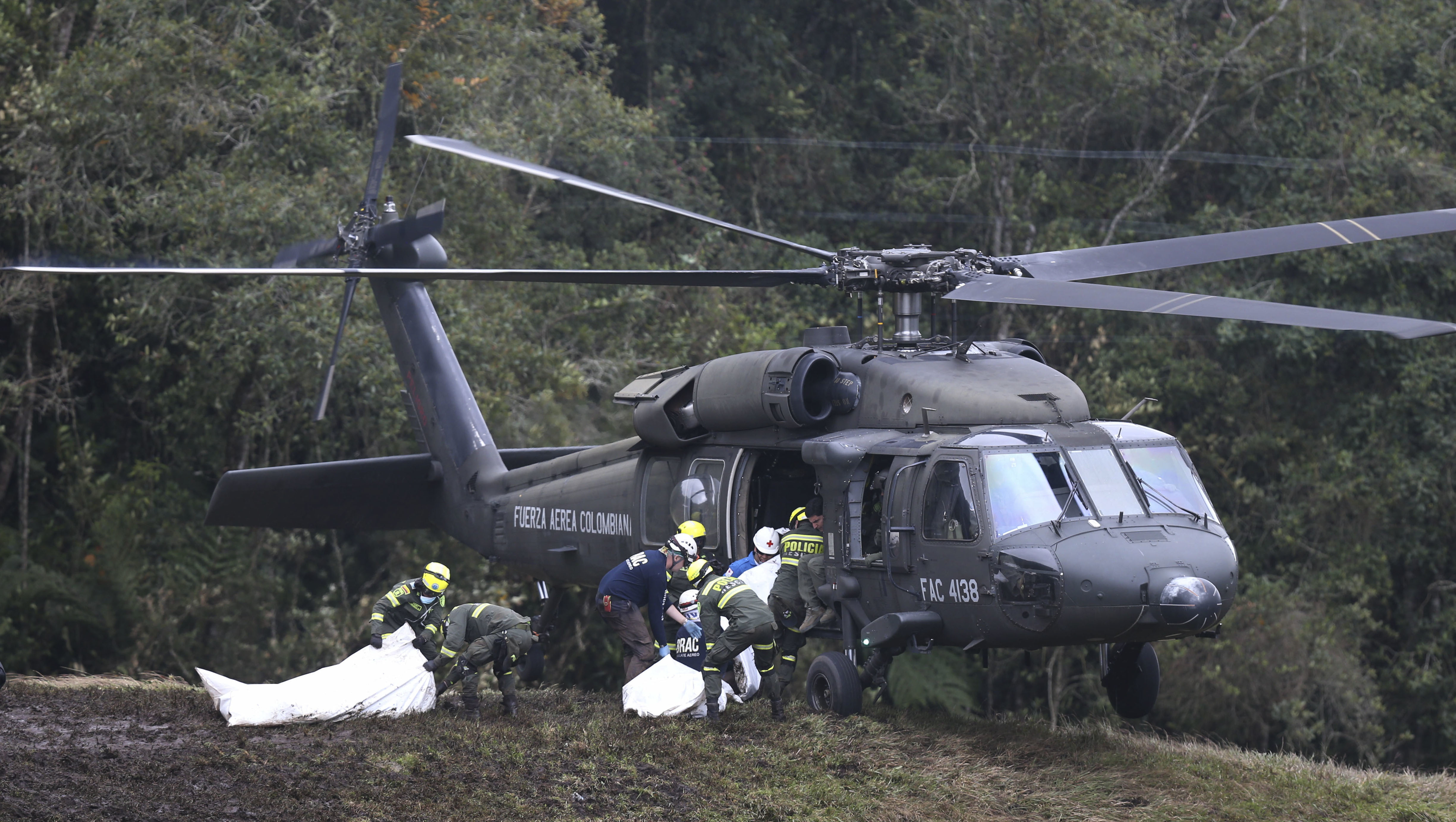 Brazilian soccer team's plane crashes in Colombia; 75 dead