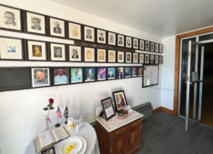 Photo inside the American Legion Floyd-Davidson Post 126 in Buena Vista.