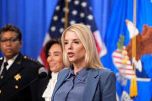 Photo of Attorney General Pam Bondi.