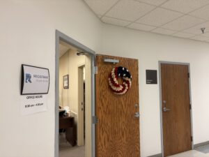 The office of the registrar in the Rockbridge County administrative offices. 